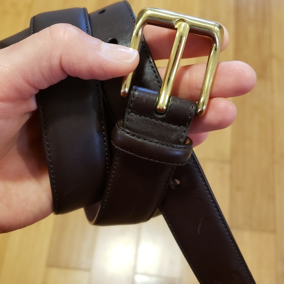 Gorgeous Coach Calfskin Belt - Picture 1 of 5